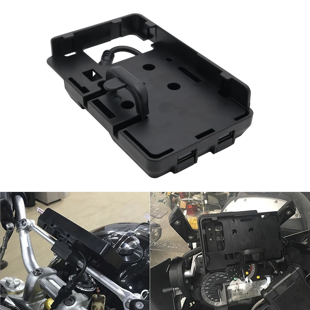 Зарядное устройство USB для мотоцикла штатив BMW R1200GS LC & Adventure 2014 2015 2016 2017 Honda
