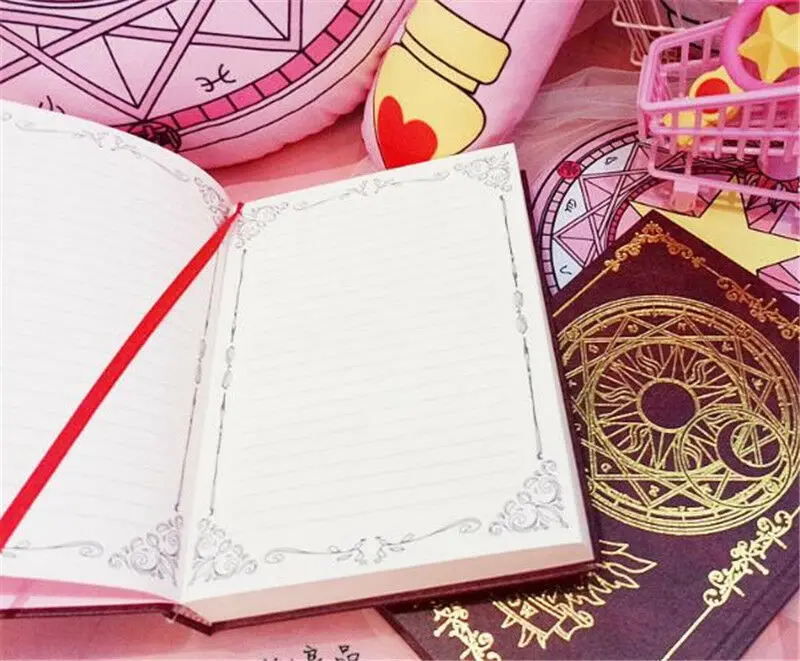 Аниме карты Captor Sakura ноутбук Pocketbook Волшебный Массив блокнот портативная книга