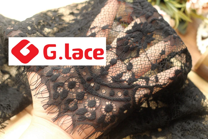GLace 9 м/лот 22 см в ширину черный и белый кружевной из ткани шитье ручной работы юбка
