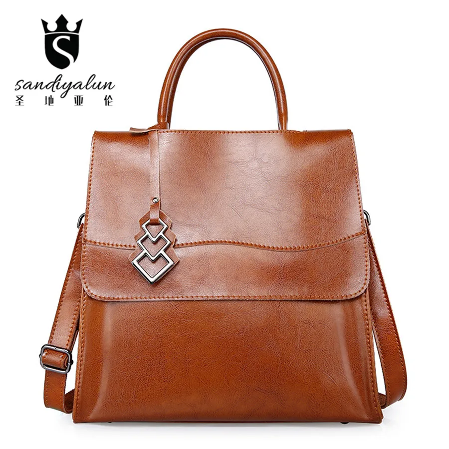 Марка Натуральная Кожа Сумки Большой Емкости Женщины Сумка Дамы bolsa Сумка|bag