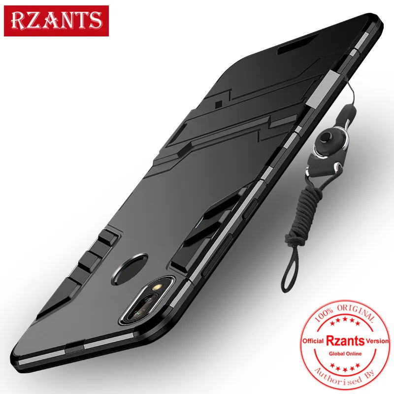 Чехол для телефона rsants для Asus ZenFone Max Pro M2/M1, жесткая задняя мягкая окантовка, сверхпрочная Защитная крышка для Max Pro M2/M1 - Цвет: Black