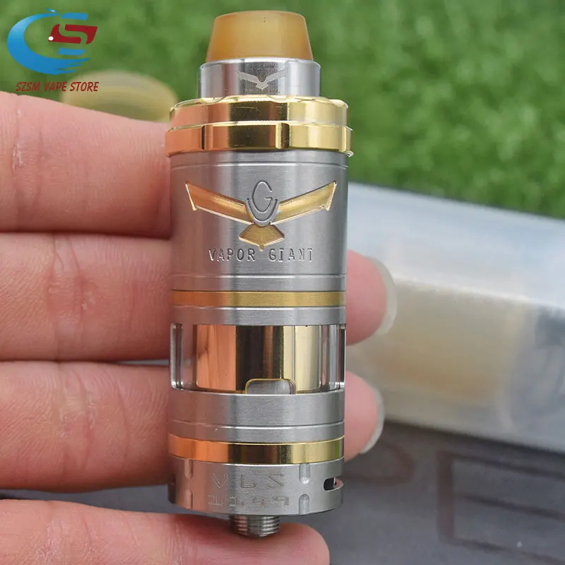 Электронная сигарета v6S 23 мм/25 мм RTA объем 6 мл 316ss регулируемое дно vs воздушный