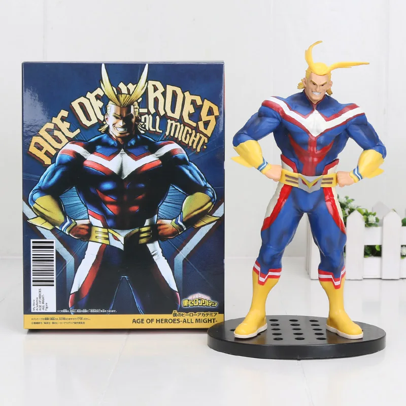 20 см My Hero academic figure toy no hero All Might Figure PVC Коллекционная модель игрушки Doll Brinquedos| |