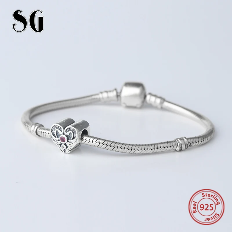 SG хит 925 пробы серебряные подвески мама навсегда сердце с надписью Best Friend любовь кулон бусины, соответственные Пандоре обаятельные браслеты для Для женщин ювелирные изделия