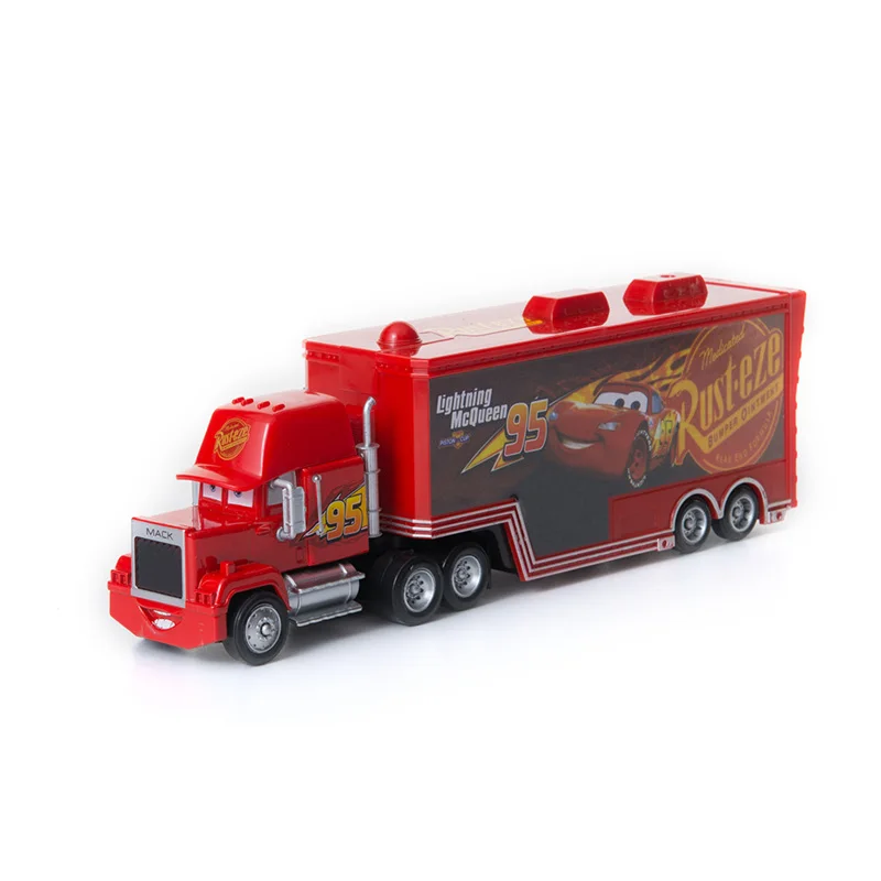 Disney Pixar Cars 2 3 игрушки № 35 грузовик молния McQueen Джексон шторм Рамирез Мак дядюшка 1:55 литой модельный автомобиль игрушка детский подарок