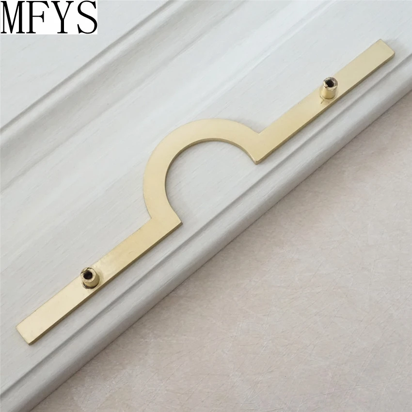 

5" Modern Dresser Pull Knobs Drawer Pulls Handles Kitchen Cabinet Handle Black Brass Gold Furniture Door Handles Hardware