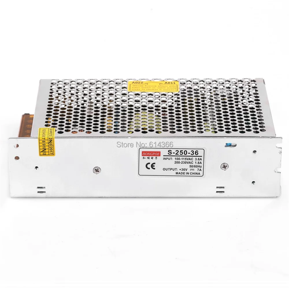 DC36V 2A 2.7A 3.3A 4.2A 5.5A 7A 9.7A 13.8A 16.5A 22A 27.5A 33A блок питания светодиодный драйвер адаптер для