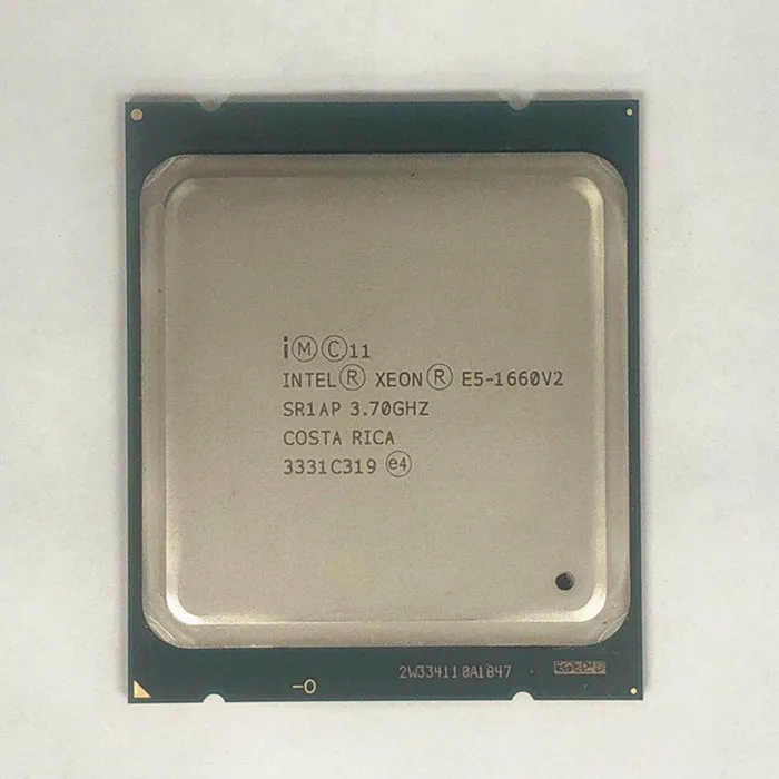 Intel Ксеон E5 1660 V2 Процессор процессора сервера 6 Core 3 7 ГГц 15 м 130 Вт LGA 2011 1660V2