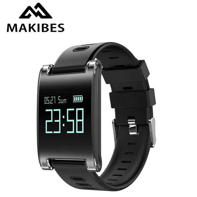 DM68 плюс SmartBand IP67 Водонепроницаемость сердечного ритма крови Давление монитор