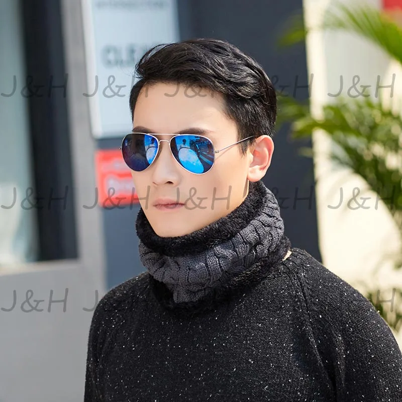 

2018 Fashion Balaclava Men Beanies Knit Hat Winter Cap For Boys Knitted Cap Bonnet Warm Baggy Mask Scarf Hat