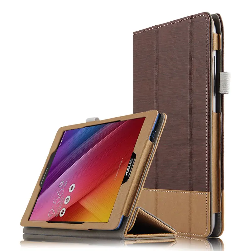 Для ASUS ZenPad S 8,0 чехол Z580C Z580CA защитный кожаный чехол для планшета ZenPad S8 8,0 дюймов PU защитный чехол Z580 чехол - Цвет: brown