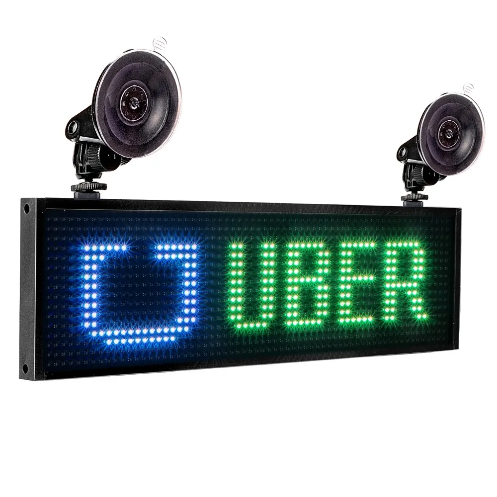 P5MM 12v автомобильный IOS wifi SMD2121 RGB полноцветный светодиодный дисплей программируемая прокрутка доска информации многоцветная Мужская машина подарок