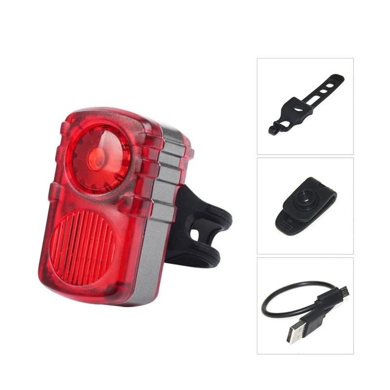Наружный спортивный велосипед водонепроницаемый задний фонарь светодиодный USB
