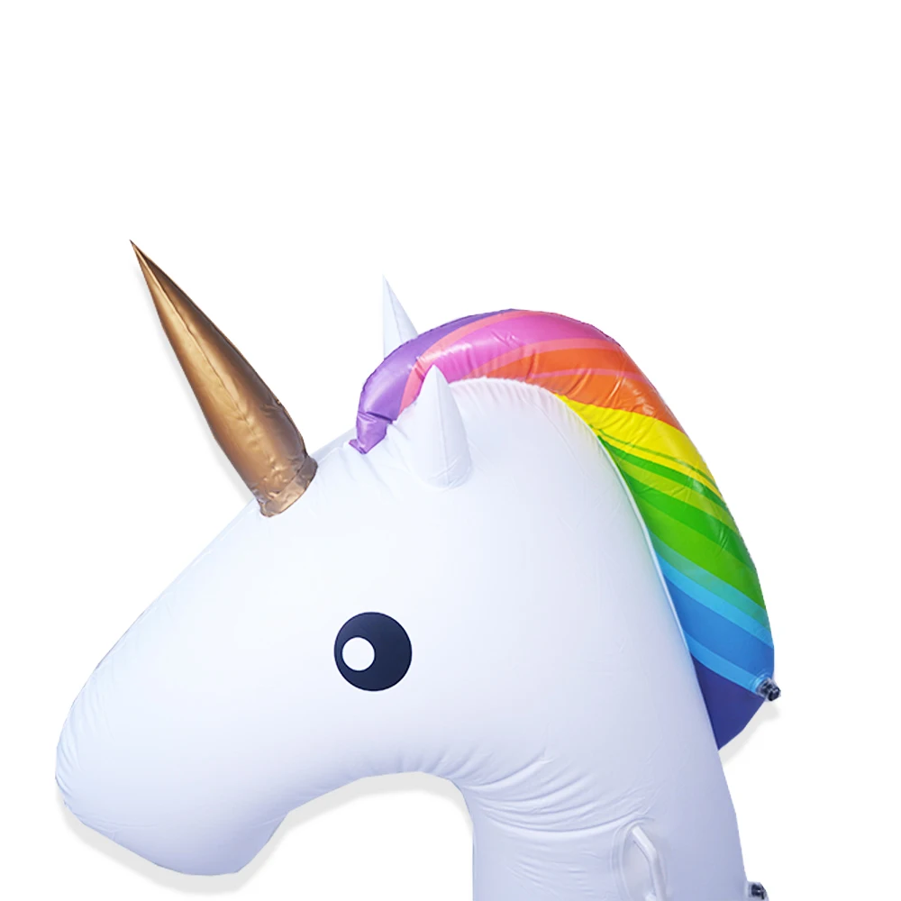 JIAINF новая надувная радуга единорог гребная лодка бассейн плавучий остров вечерние игрушки для взрослых единорог воды поплавок