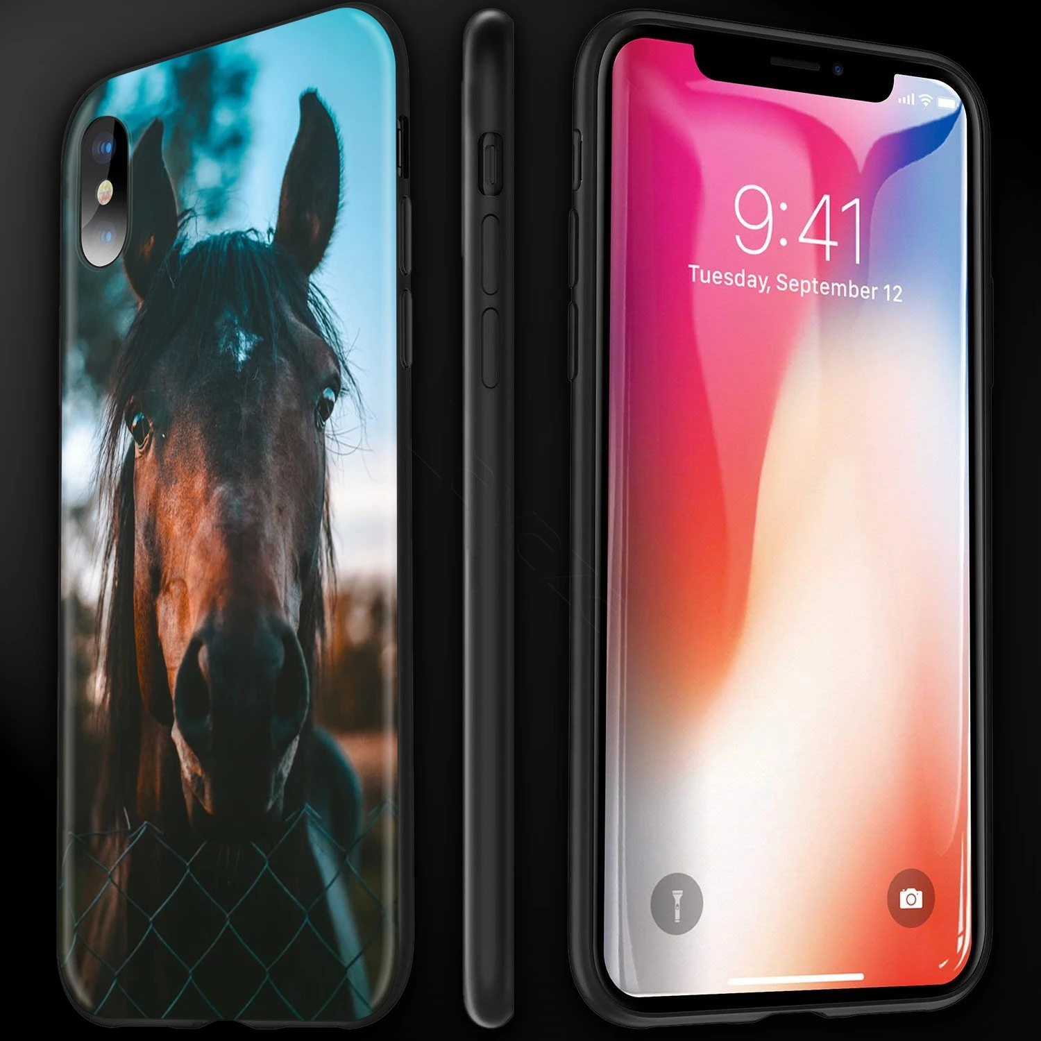 Чехол Lavaza с изображением лошади для iPhone 12 mini 11 Pro XS Max XR X 8 7 6 6S Plus 5 5s se | Мобильные