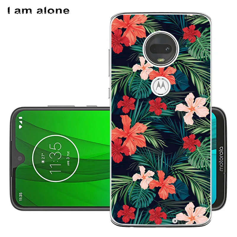 Чехлы для телефонов I am alone для Motorola Moto G7 G7 Play G7 power Solf из ТПУ, модные милые Чехлы для Moto G7 - Цвет: Solf TPU HH30