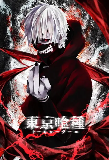 094 постер серия Токийский Гуль манга Sui Ishida из японского аниме 14x20 дюймов|japanese anime