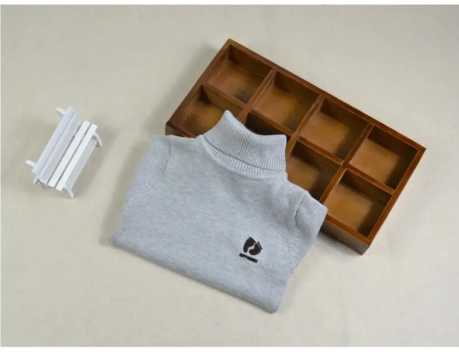boys sweater Arfanny осень и зиму Детский свитер. Девушка игры с высоким воротником swueter