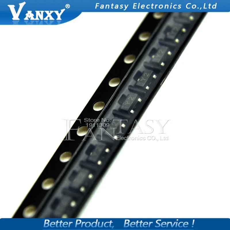 100 шт. SS8550 SOT23 MMBT8550 SOT MMBT8550LT1G SMD Y2 23 Новый транзистор|y2 transistor|smd transistortransistor 100pcs |