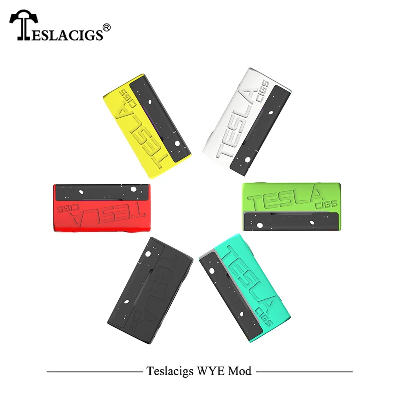 Легкая электронная сигарета мод Teslacigs Tesla WYE 85 Вт мод Teslacigs WYE 85 Вт контроль температуры мод 510 поток Vape