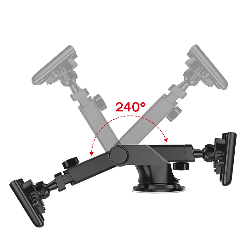 Voulttom Car Phone holder in car Windshield Dashboard for iPhone X XS Max Samsung Huawei Auto lock Gravity Mobile Phone Holder