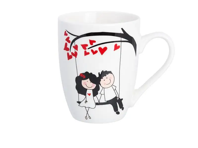 Mug Elan Gallery Lovers on swing 360 ml | Дом и сад
