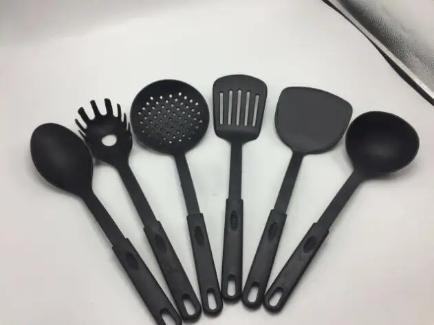 6pcs/lot Heat Resistant Nylon Cookware Set Nonstick Cooking Tools Kitchen &amp Baking Tool Kit Utensils Spoon Turner OK 0968 | Дом и сад