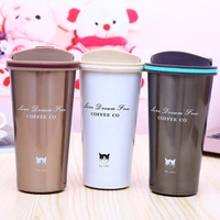 anjialt 500ml thermos coffee mugs stainless coffee tumbler vacuum flasks thermoses for car thermocup seal travel water bottle