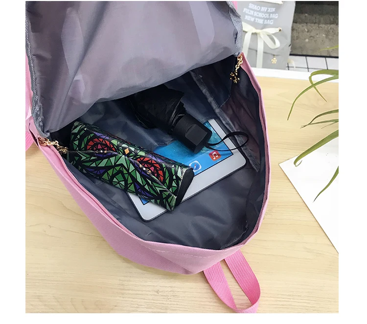 2018 Canvas Men's Backpack Casual Embroidery Bow Simple Fashion Multifunction Large Capacity Students Bags Laptop Game Bag | Багаж и