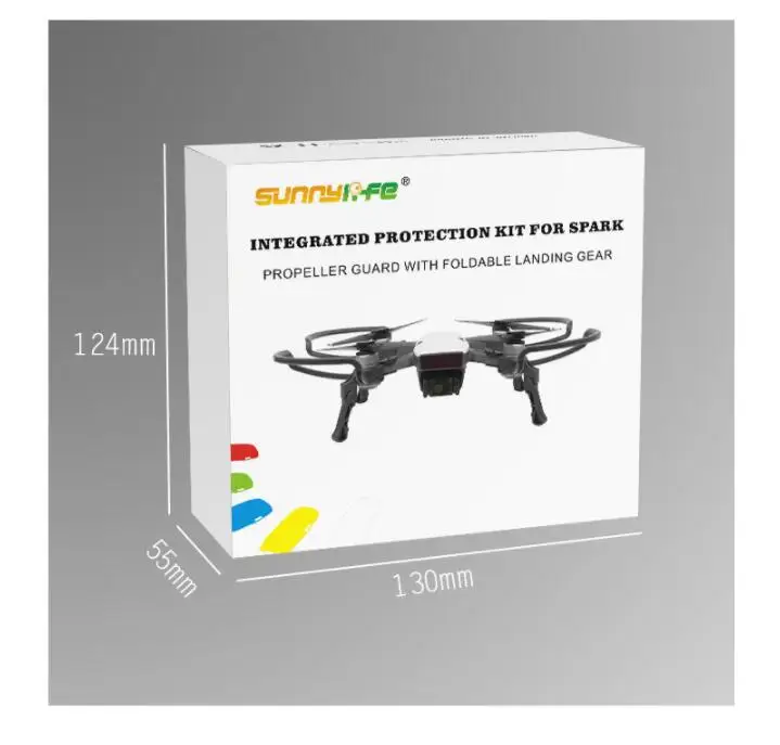 Защита для пропеллера со складным посадочным шасси комплект защиты DJI SPARK RC Quadcopter