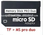 Адаптер для карты памяти Micro SD к палочке памяти Pro Duo адаптер для PSP Sopport Class10 micro SD 2 ГБ 4 ГБ 8 ГБ 16 ГБ 32 ГБ