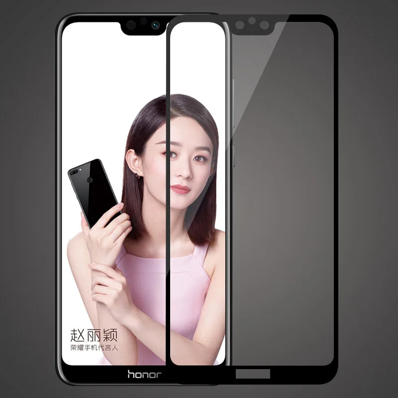 Защитное стекло закаленное для Huawei Honor 9i 2018 | Мобильные телефоны и аксессуары