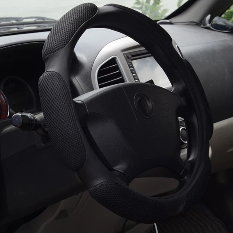 3D автостайлинг чехол рулевого колеса автомобиля бутерброды спортивного типа 38