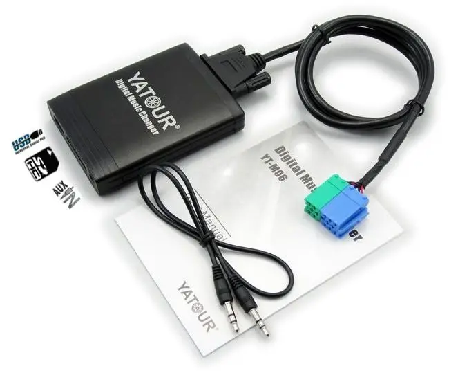 Yatour Музыкальный USB SD AUX адаптер для Porsche Mercedes Benz Ford Becker радио Becker 2234 CDR21 BE2340 Monza CDR-220