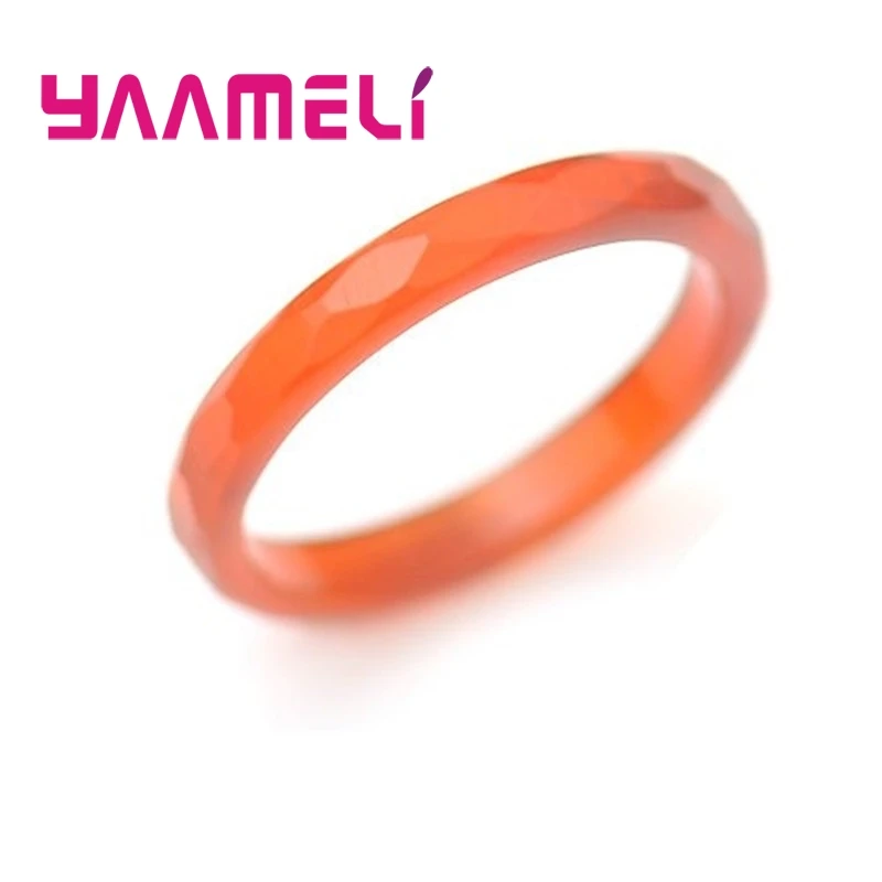 

Mix Color Mix Size Onyx Natural Stone Finger Rings for Women Men Shining Surface Jewelry Mixed Sizes Wholesale 10PCS Lot