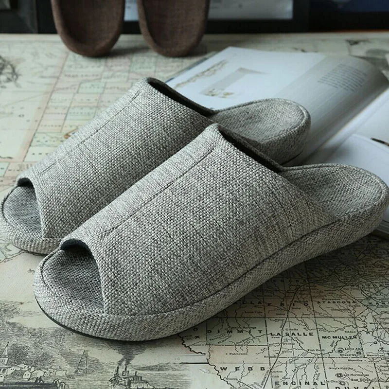 Женские домашние тапочки Jron на нескользящей подошве хлопок ткань