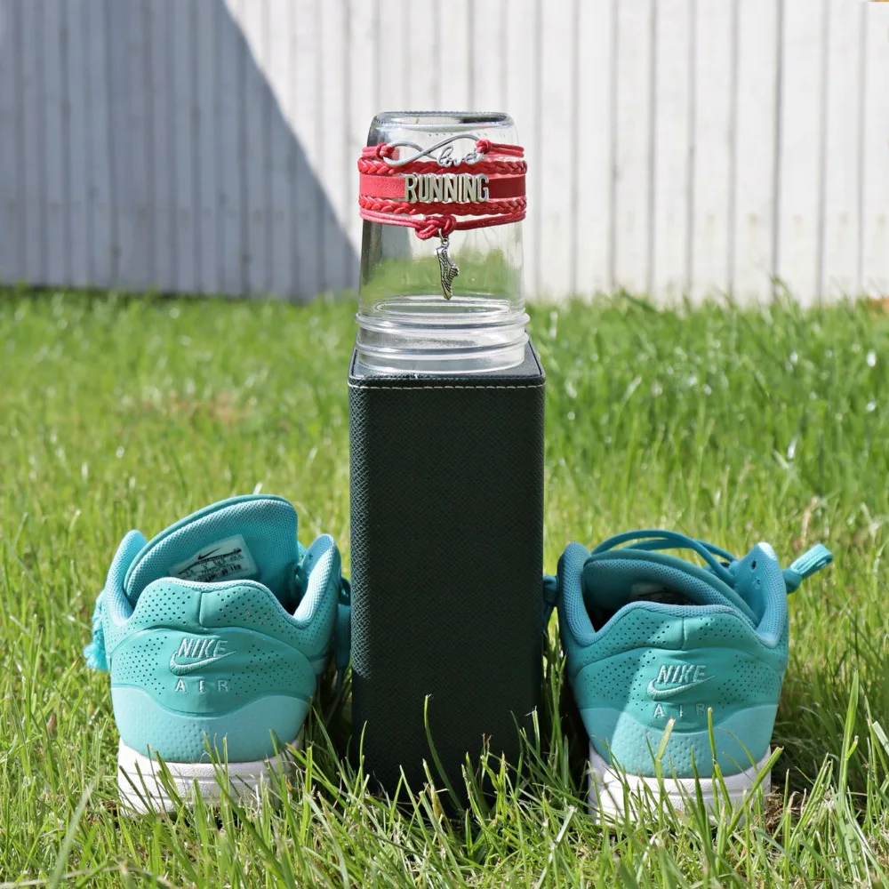 Прямая поставка спортивный браслет Infinity Love для бега и браслеты радужные цвета