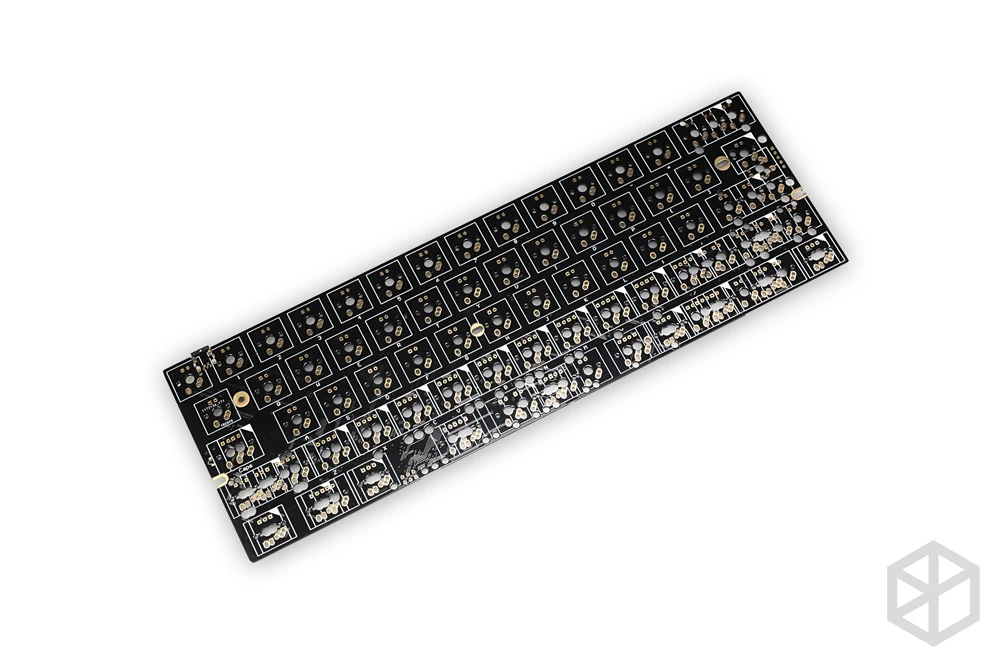 Xd60 xd64 3,0 PCB пользовательские механическая клавиатура комплект underglow RGB GH60 60% программируемый mx alps стержень Сплит пробел Тип c