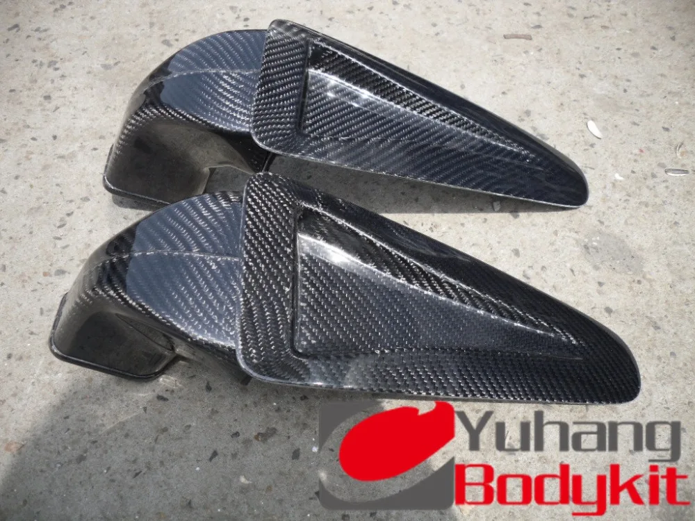 CF Skyline R35 GTR OEM отверстия для капота с воздушным туннелем (пара) из углеродного