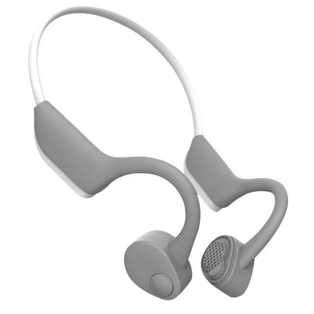 Белый Bluetooth 5,0 S. Wear J20 беспроводные наушники костной проводимости наушники для спорта на открытом воздухе гарнитура с микрофоном гарнитуры громкой связи - Цвет: Белый