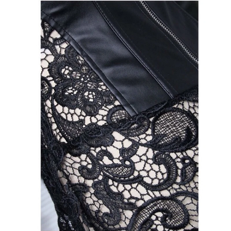 

2018 Jazz Dance Costumes Sexy Pole Dance Clothing Black Lace Leather Bodysuit Ds Bar Singer Dress Nightclub DJ Led Suits DN1986