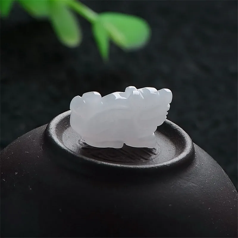 Натуральный Ms Стиль браслеты классический подвеска амулет Lucky Jade аксессуары маленького дракона ювелирное