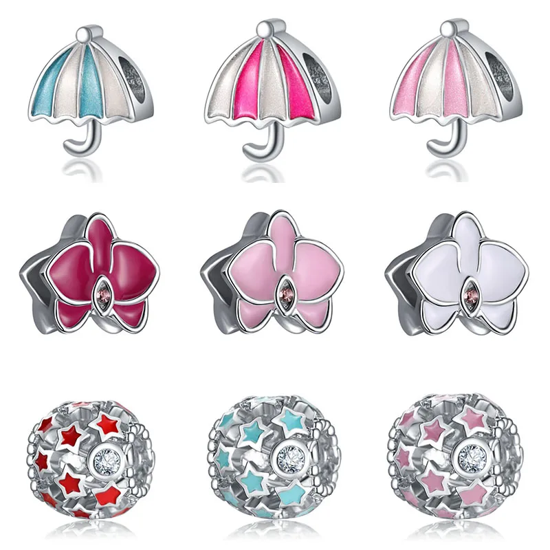 Оригинальный браслет Pandora Charms ювелирное изделие на День святого Валентина