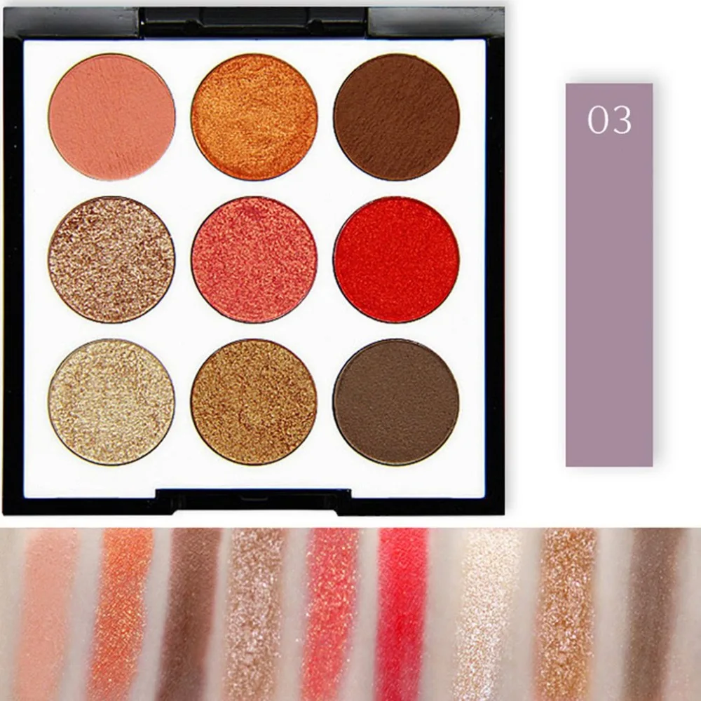 NV5168 9 Цвета Косметика для макияжа Тени век долгое Eye Shadow 2018 новая распродажа| |