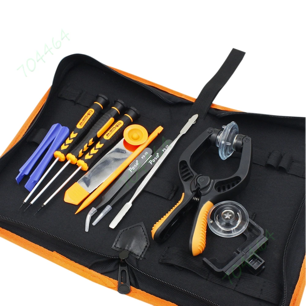 Сумка для инструментов 12 в 1 отвертки роликовый инструмент открывания и ремонта