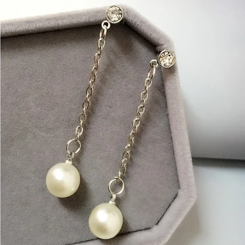 Бесплатная доставка Ювелирных Изделий Корейская Мода Длинный участок Имитация