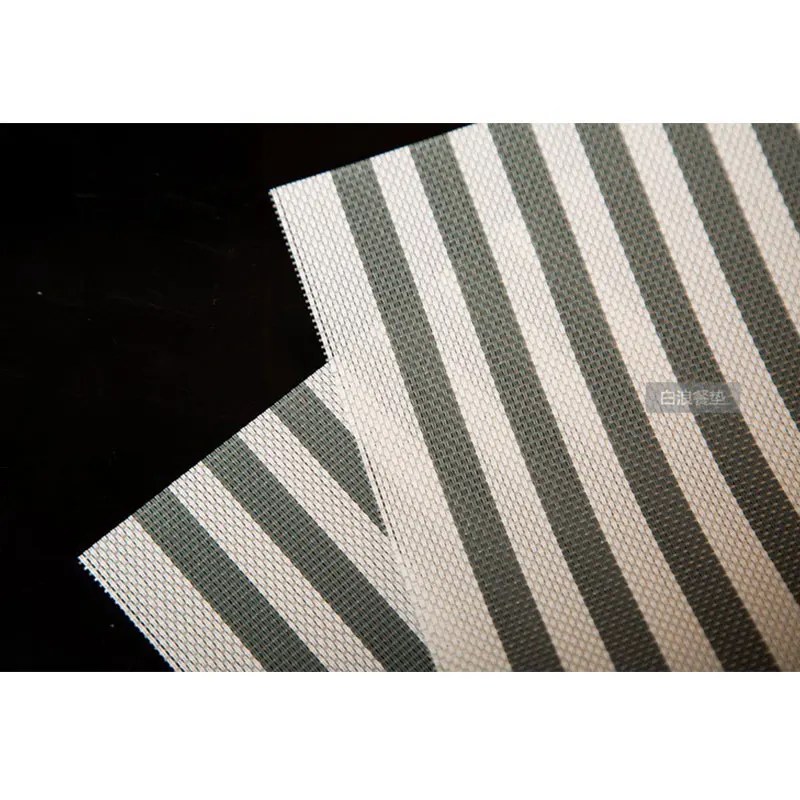 6 шт. европейские полосы салфетки кухня столовая ПВХ изолированные настольные