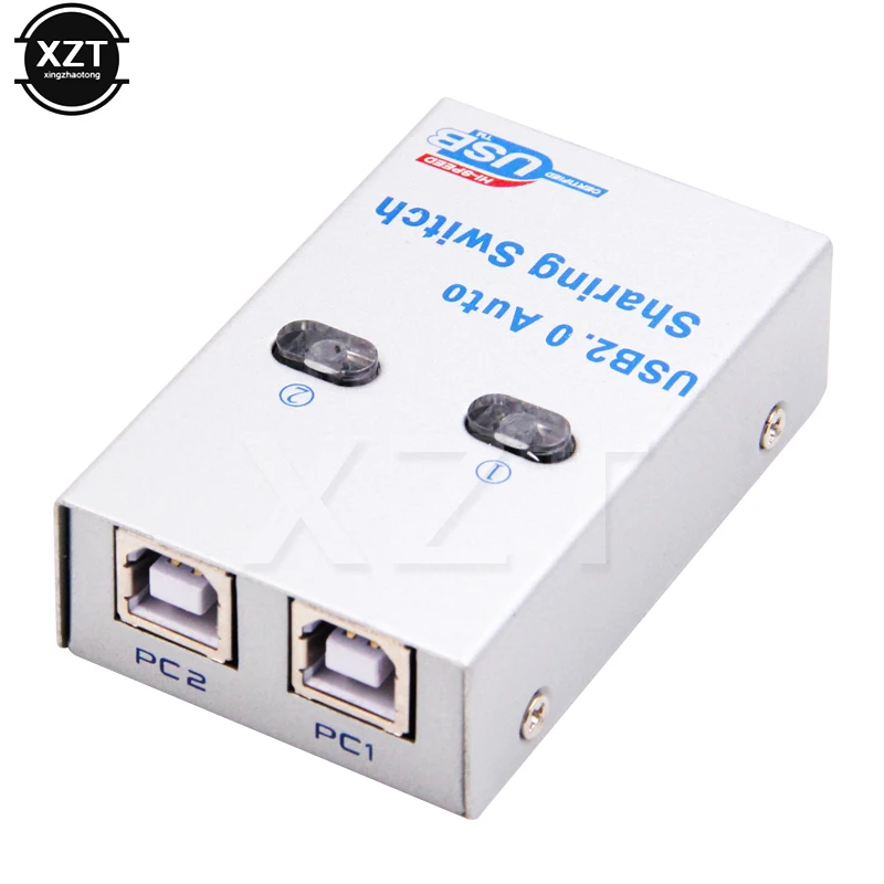 Новый USB 2 0 док-станция разветвитель Переключатель Авто Обмен Компьютерная