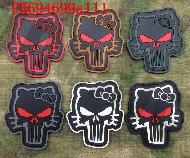 3D ПВХ патч SealTeam Smiley Face Morale Темный пассажирский военный тактический Резиновый