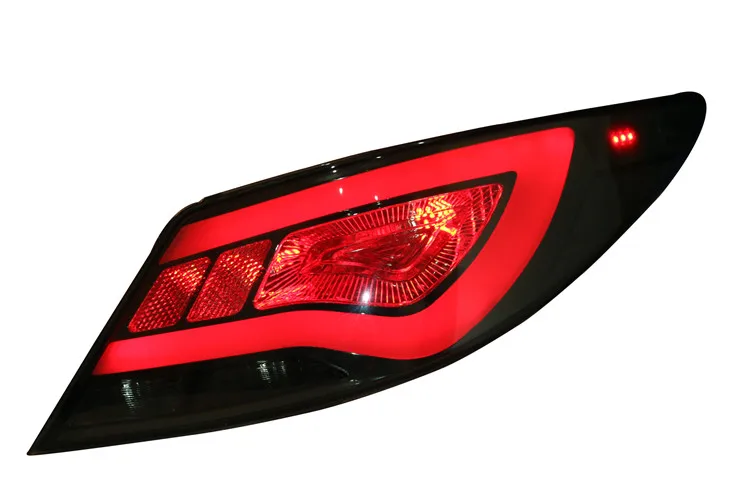 VLAND Factory для Accent Verna Solaris светодиодный задний фонарь 2010 2011 2012 2013 с подключением и воспроизведением+ один год гарантии